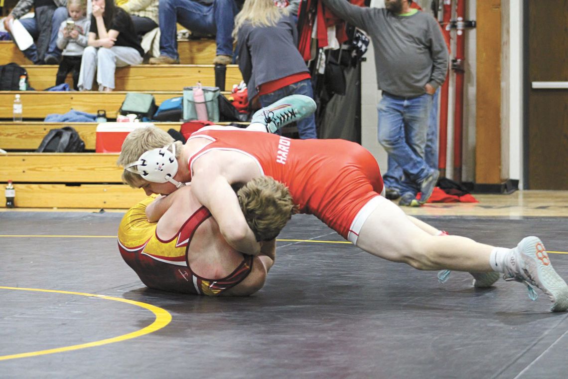 HARDY CLAIMS 190-POUND TITLE