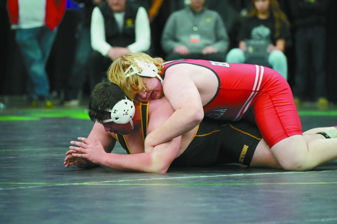 HARDY WRESTLES HIS WAY TO 8TH AT STATE