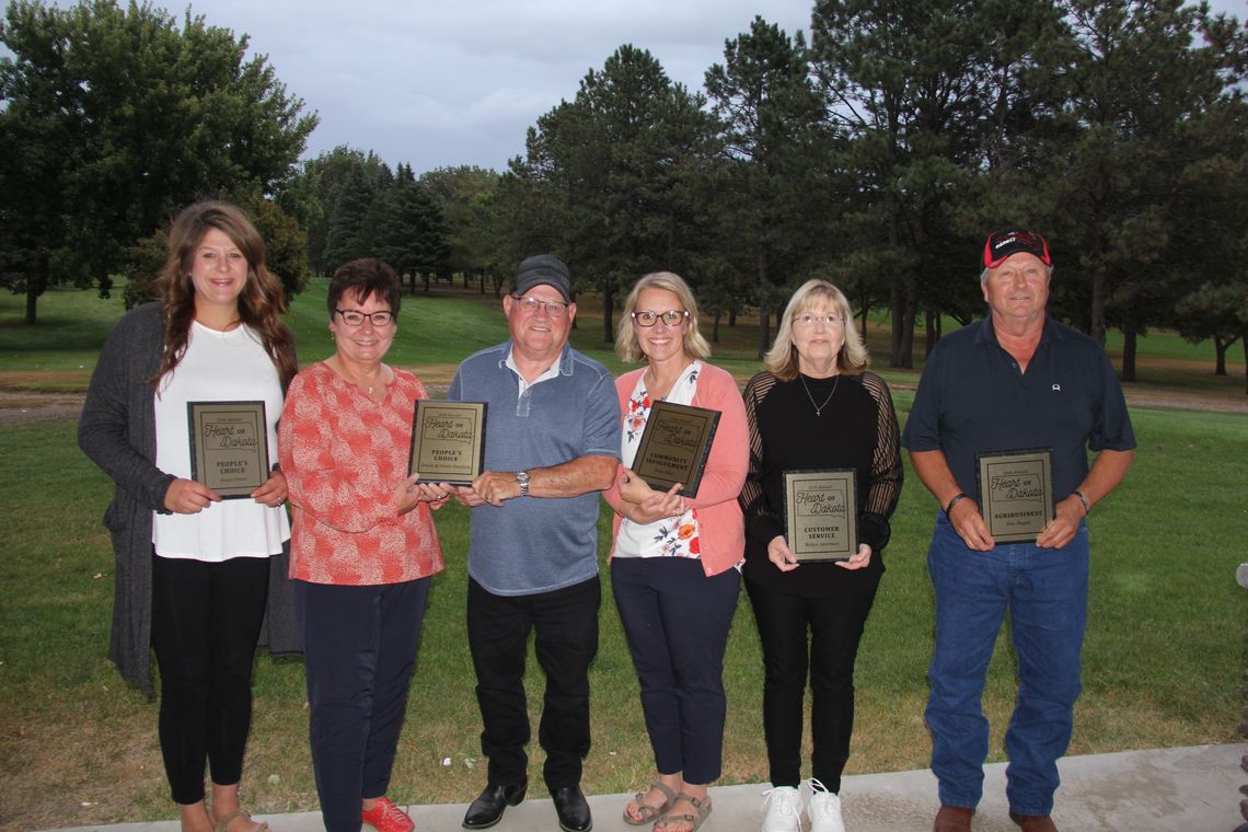 HEART OF DAKOTA WINNERS HONORED