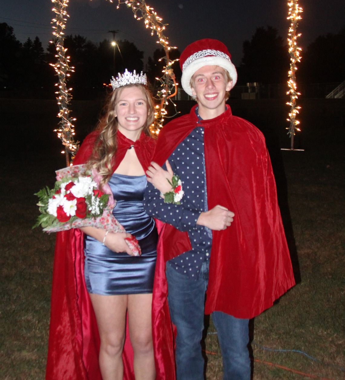 HOMECOMING ROYALTY CROWNED