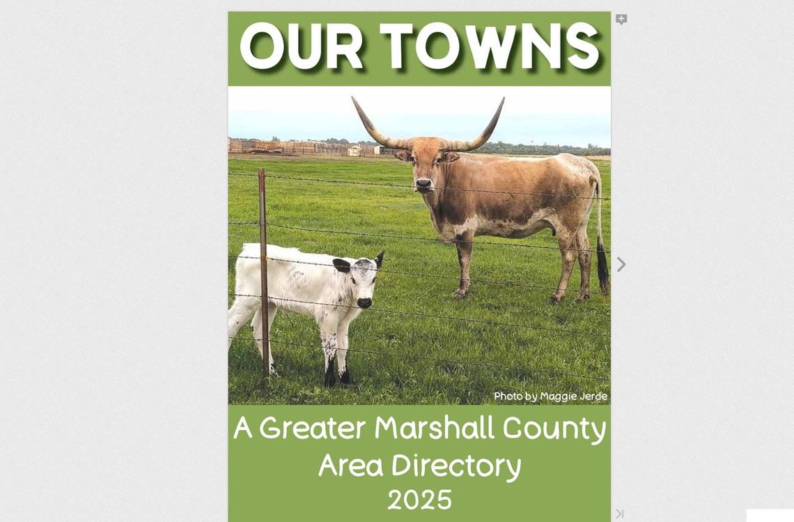 JOURNAL PUBLISHES 28TH GREATER MARSHALL COUNTY DIRECTORY
