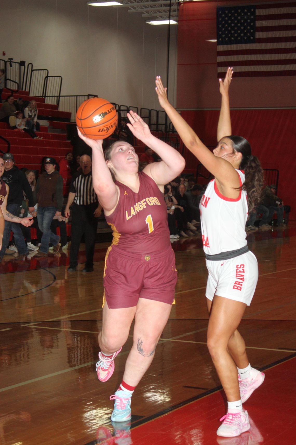LADY LIONS GET 10TH WIN