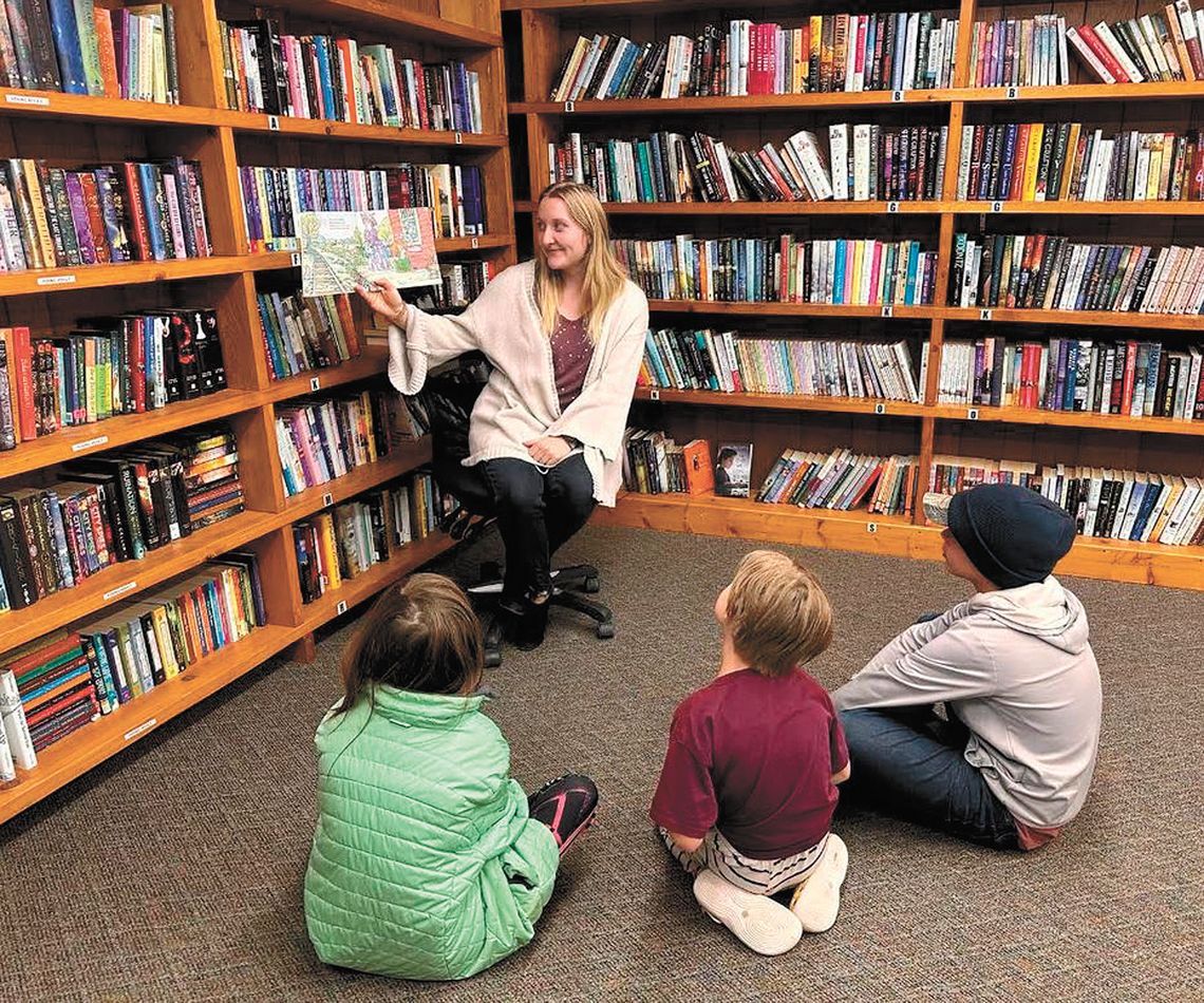 LANGFORD LIBRARIAN HAPPY TO TURN NEW PAGE LANGFORD LIBRARIAN HAPPY TO TURN NEW PAGE