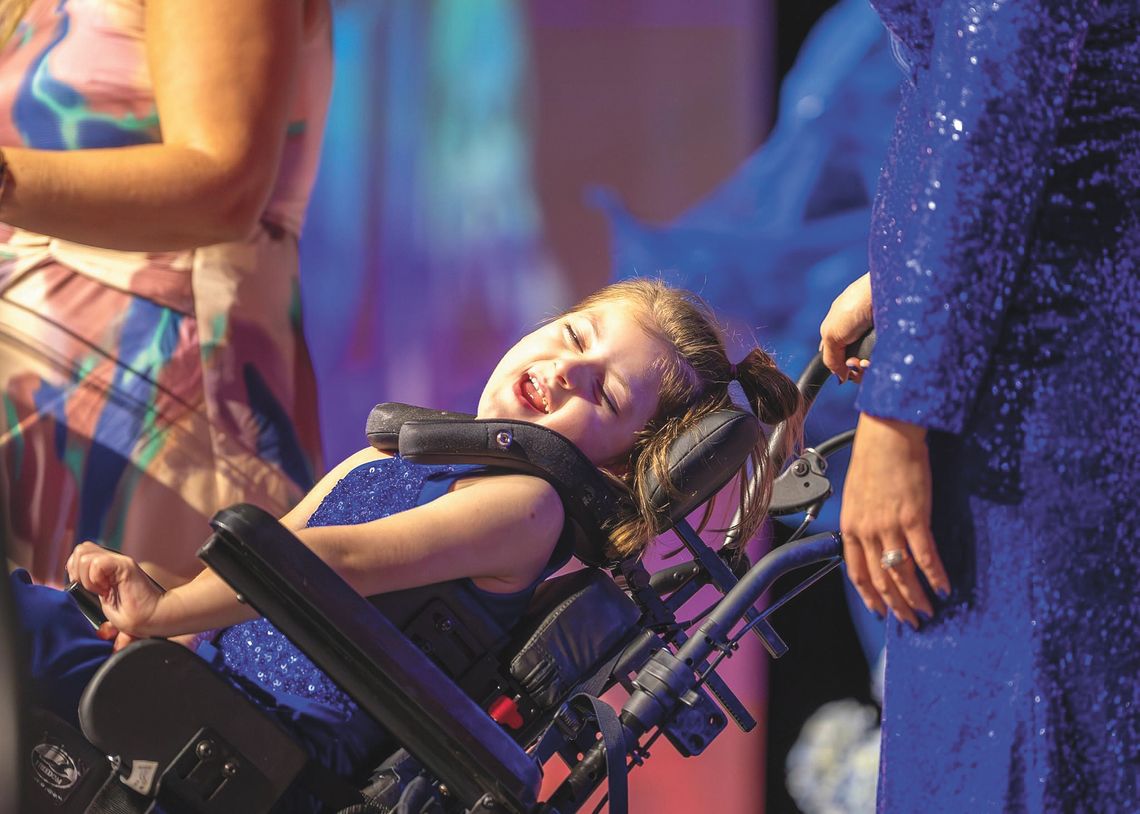 LOCAL CHILD SHINES AT SANFORD GALA