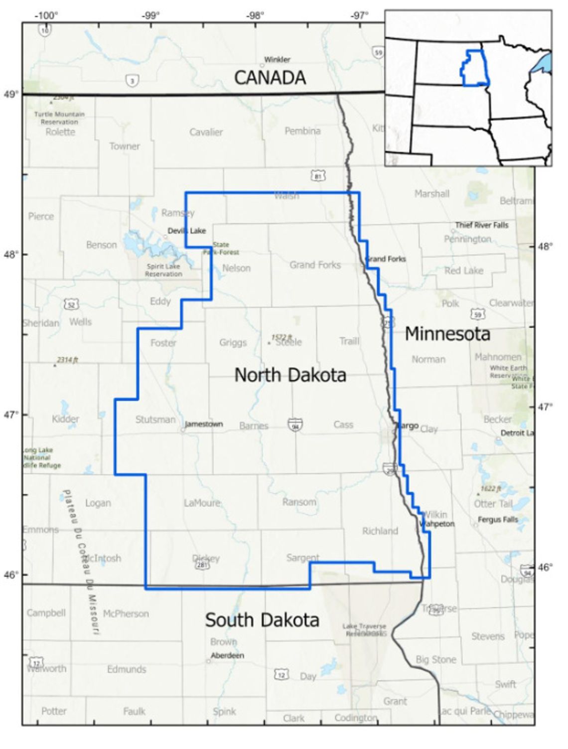 LOW-LEVEL FLIGHTS PLANNED TO IMAGE GEOLOGY OF EASTERN ND LOW-LEVEL FLIGHTS PLANNED TO IMAGE GEOLOGY OF EASTERN ND