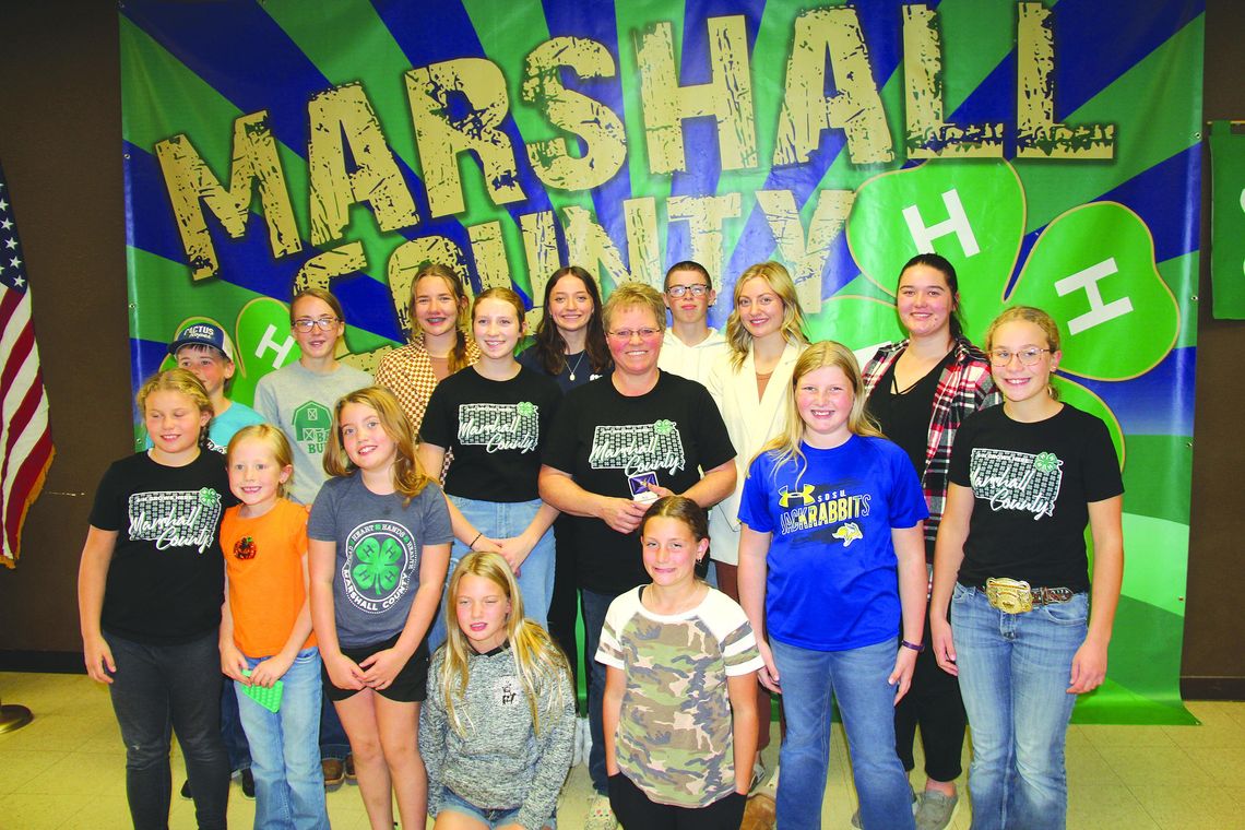 MARSHALL COUNTY 4-HERS RECOGNIZED