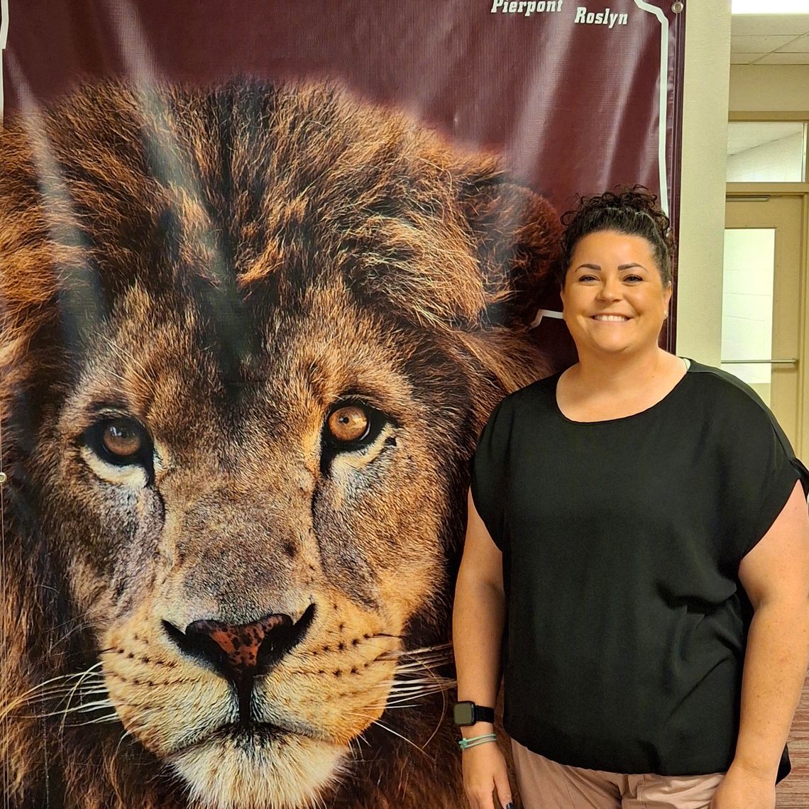 NEW PRINCIPAL HAPPY TO BE A LION NEW PRINCIPAL HAPPY TO BE A LION