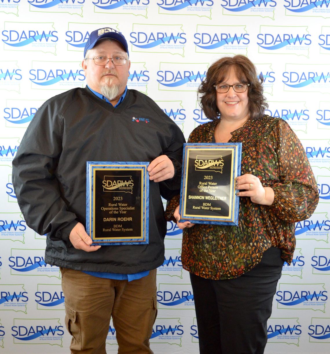 Rural Water Association Honors Two BDM Locals