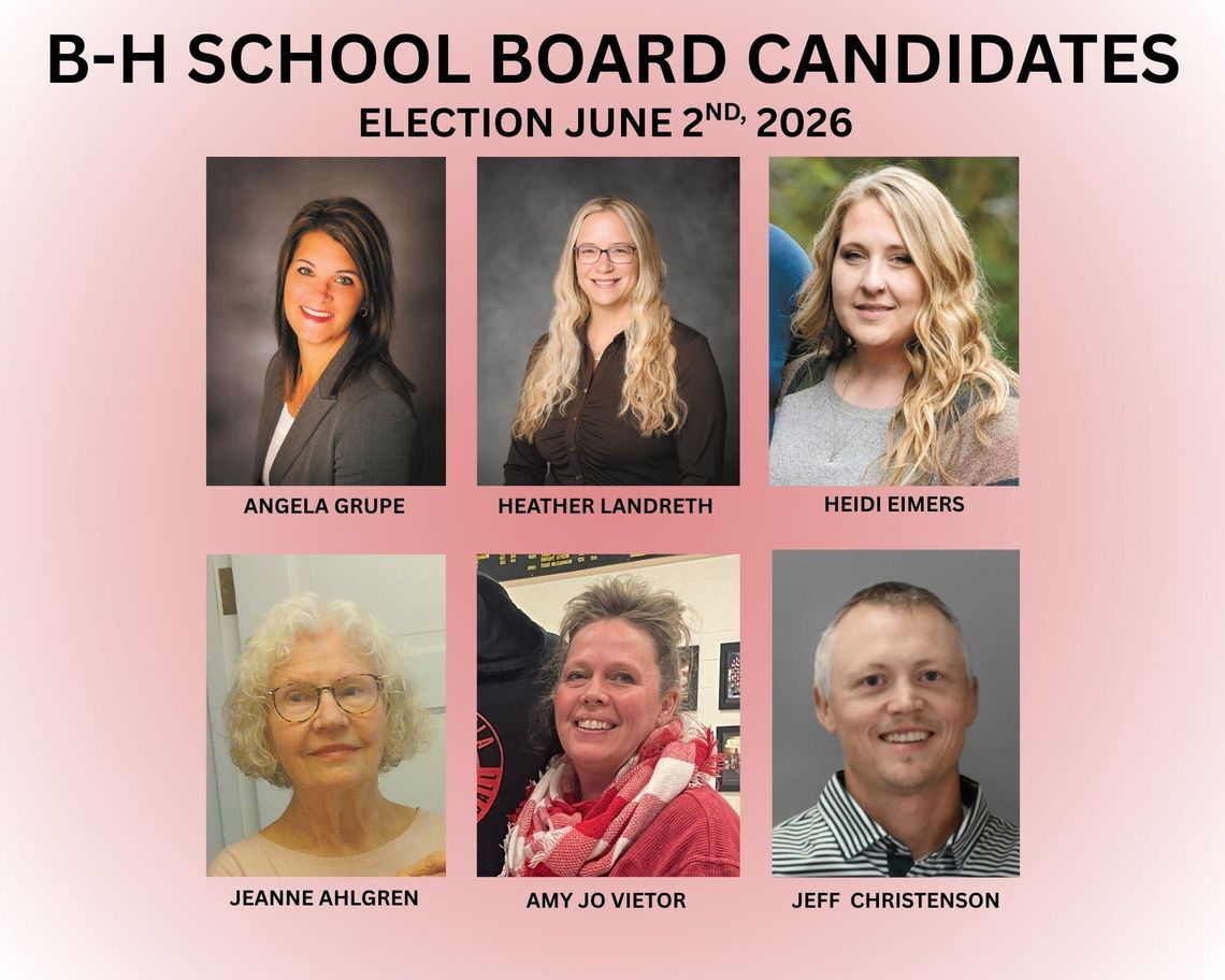 SIX VIE FOR THREE B-H BOARD SPOTS
