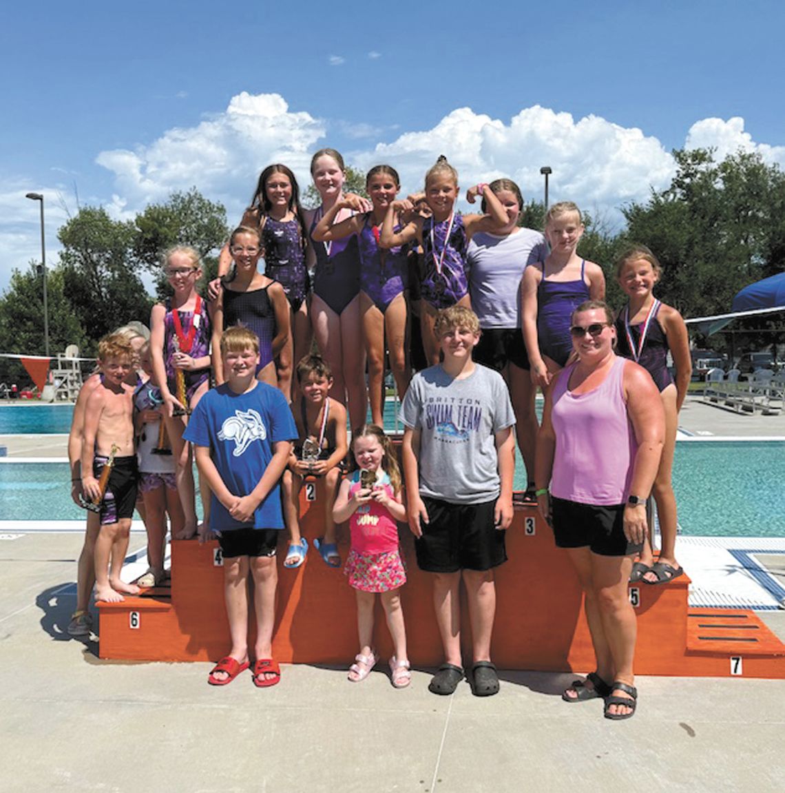 SWIMMERS EARN STATE HONORS