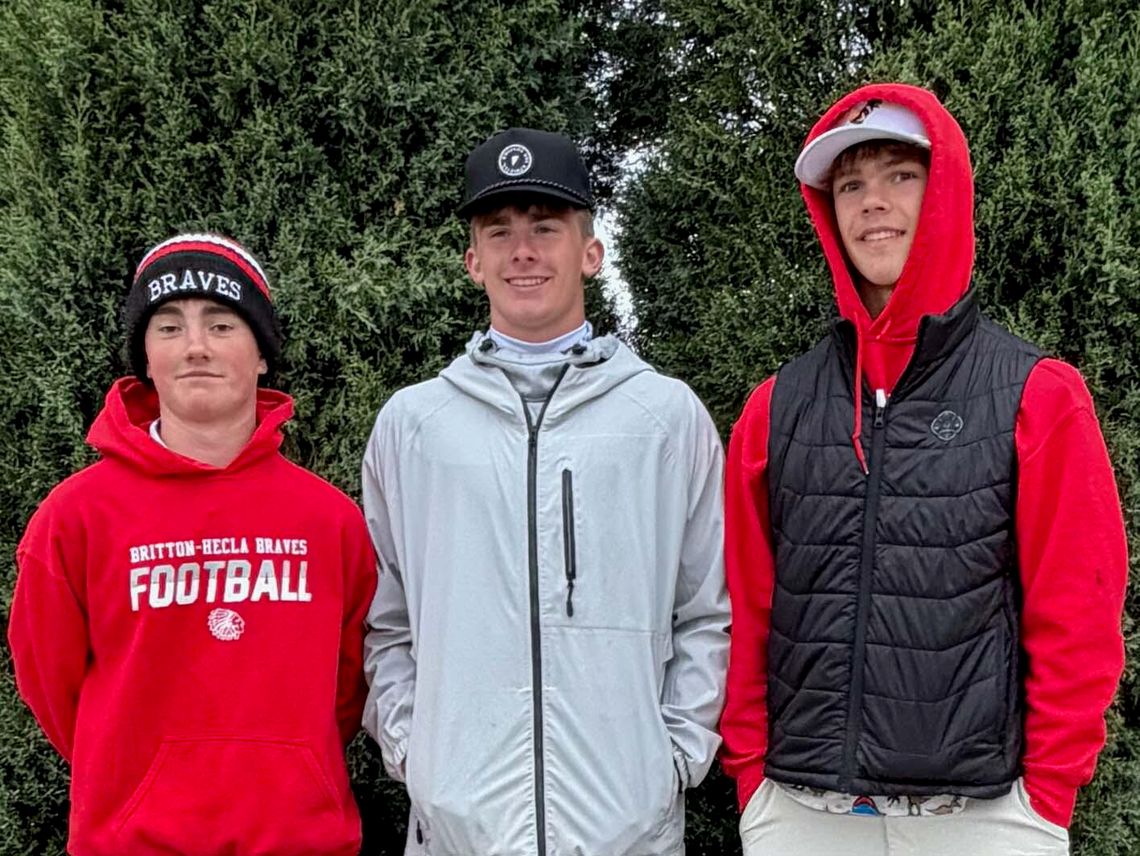 THREE B-H GOLFERS STATE-BOUND