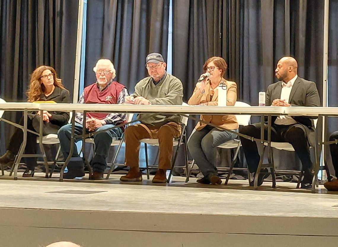 TOWN HALL ADDRESSES AG-BASED ISSUES