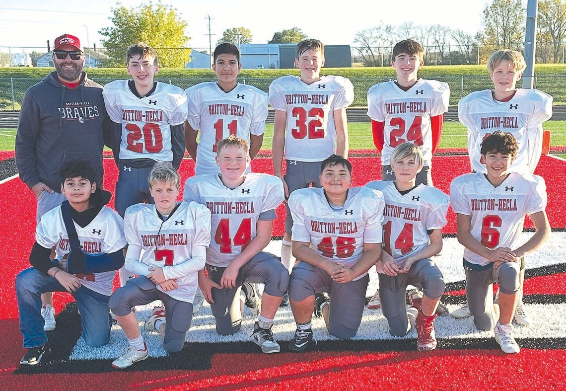YOUNG BRAVES FINISH WITH 7-1 RECORD