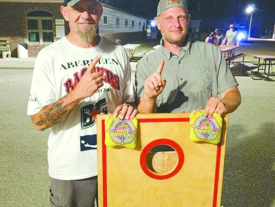 Cornhole Social Division winners