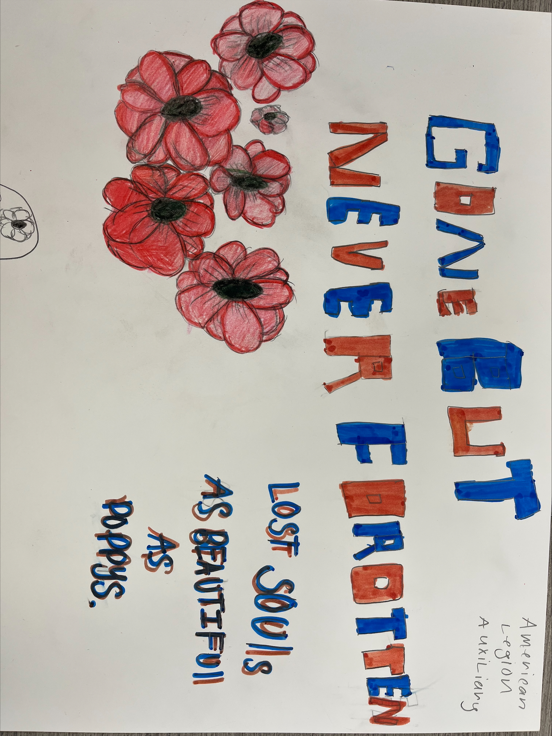 POPPY POSTER WINNERS ANNOUNCED!